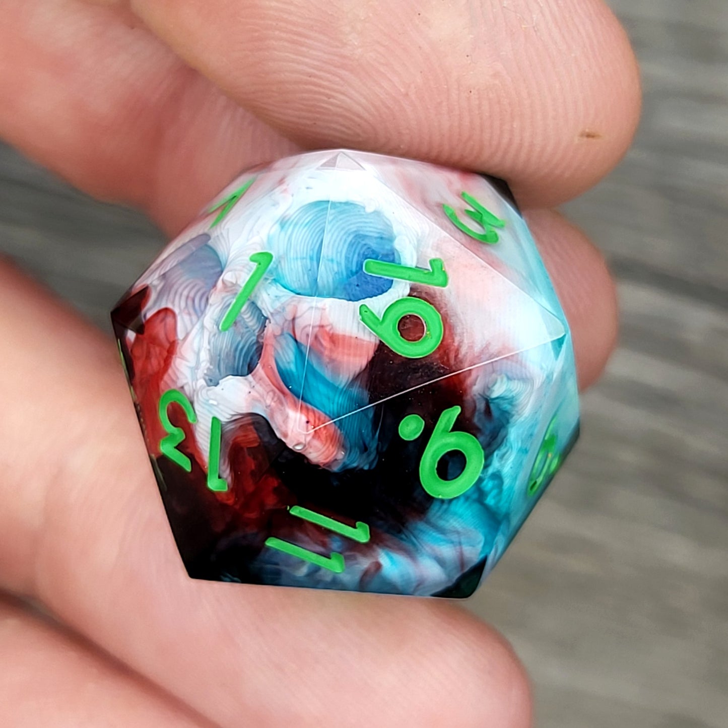 Dnd Dice set for role playing for Dungeons and Dragons