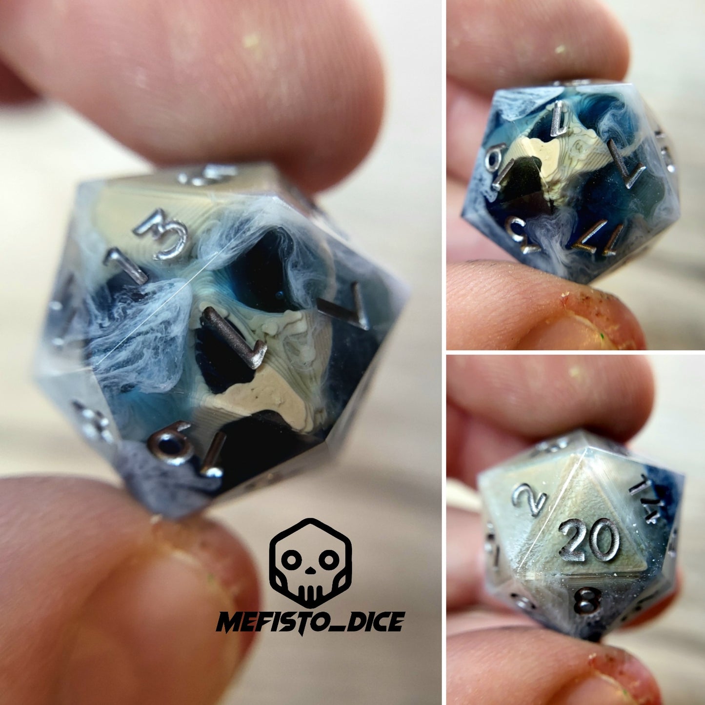 Dnd Dice set for role playing for Dungeons and Dragons