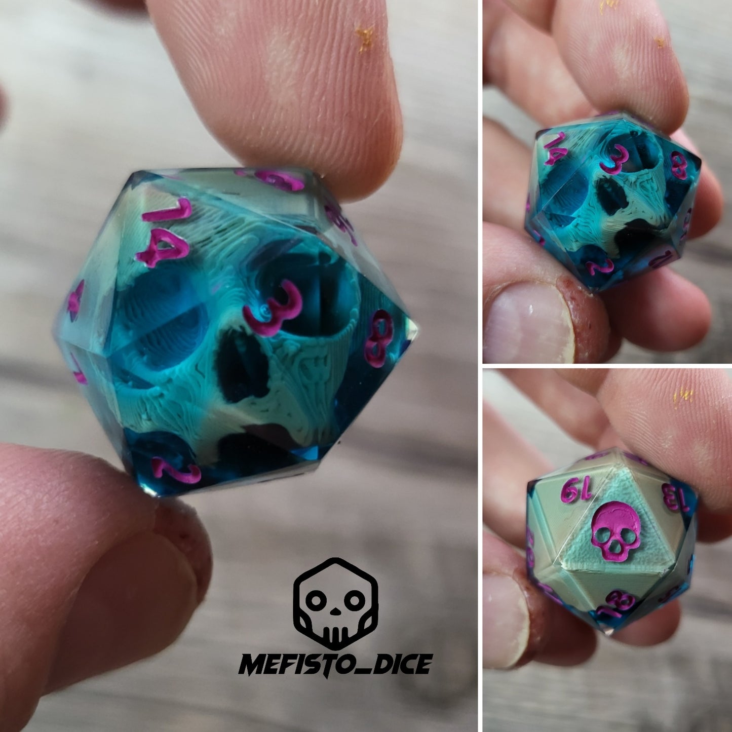 Dnd Dice set for role playing for Dungeons and Dragons