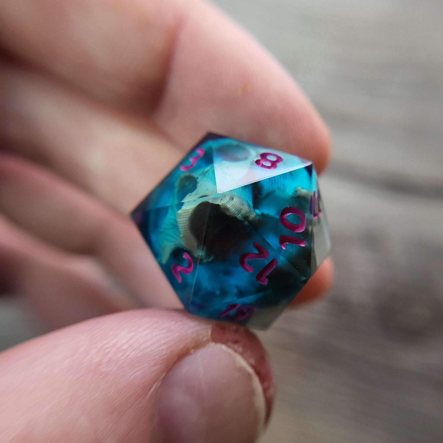 Dnd Dice set for role playing for Dungeons and Dragons