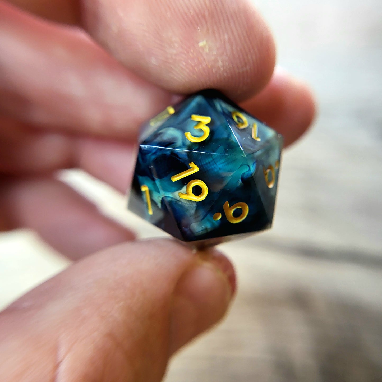 Dnd Dice set for role playing for Dungeons and Dragons