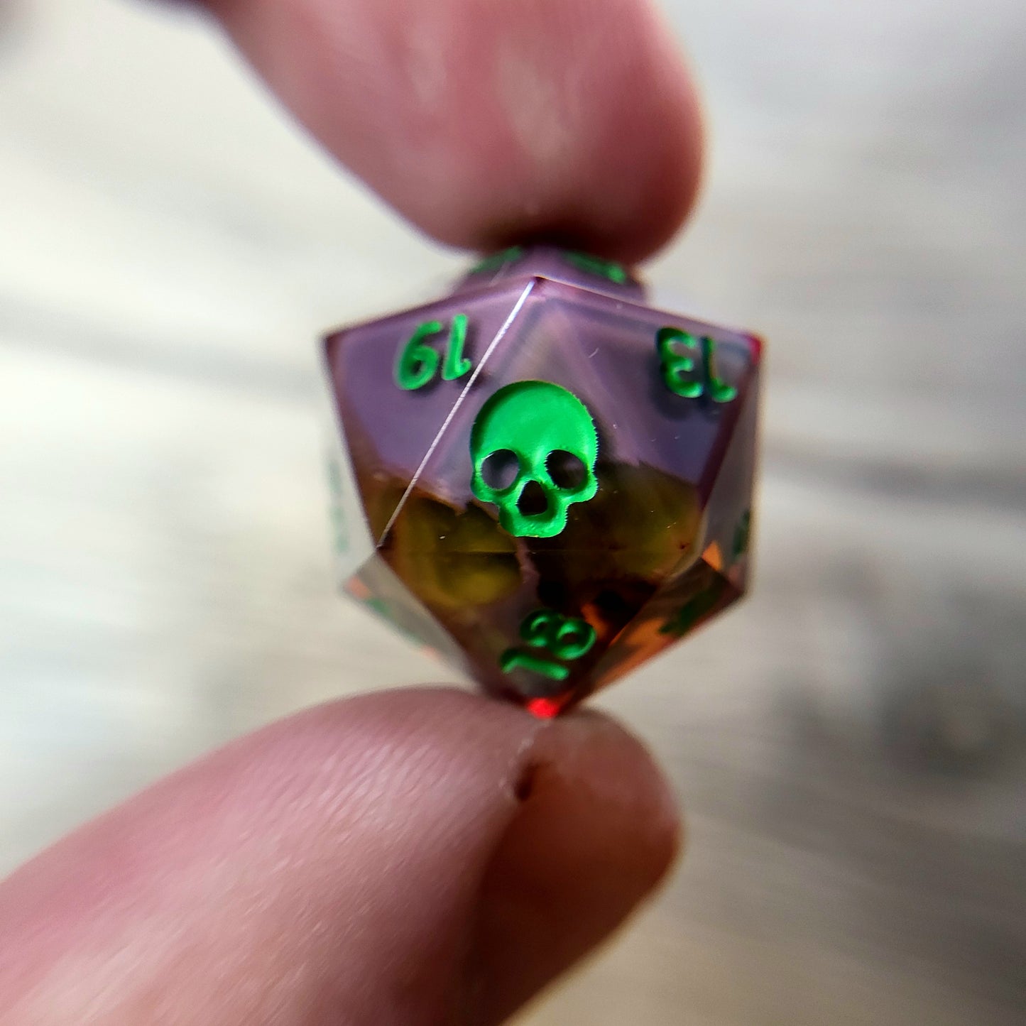 Dnd Dice set for role playing for Dungeons and Dragons
