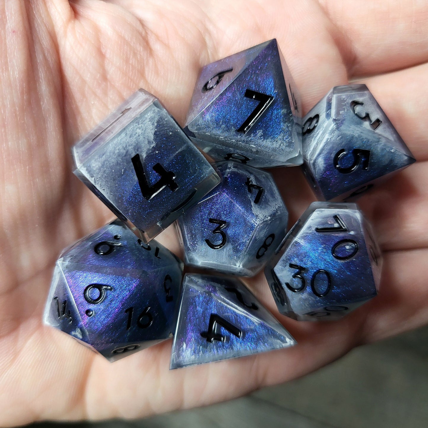 Dice set for role playing for Dungeons and Dragons