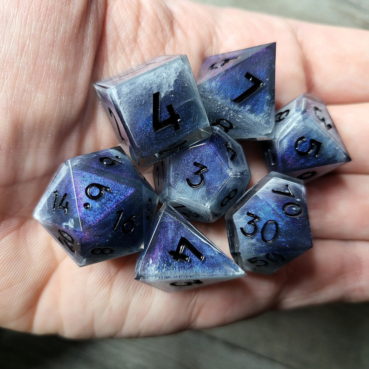 Dice set for role playing for Dungeons and Dragons