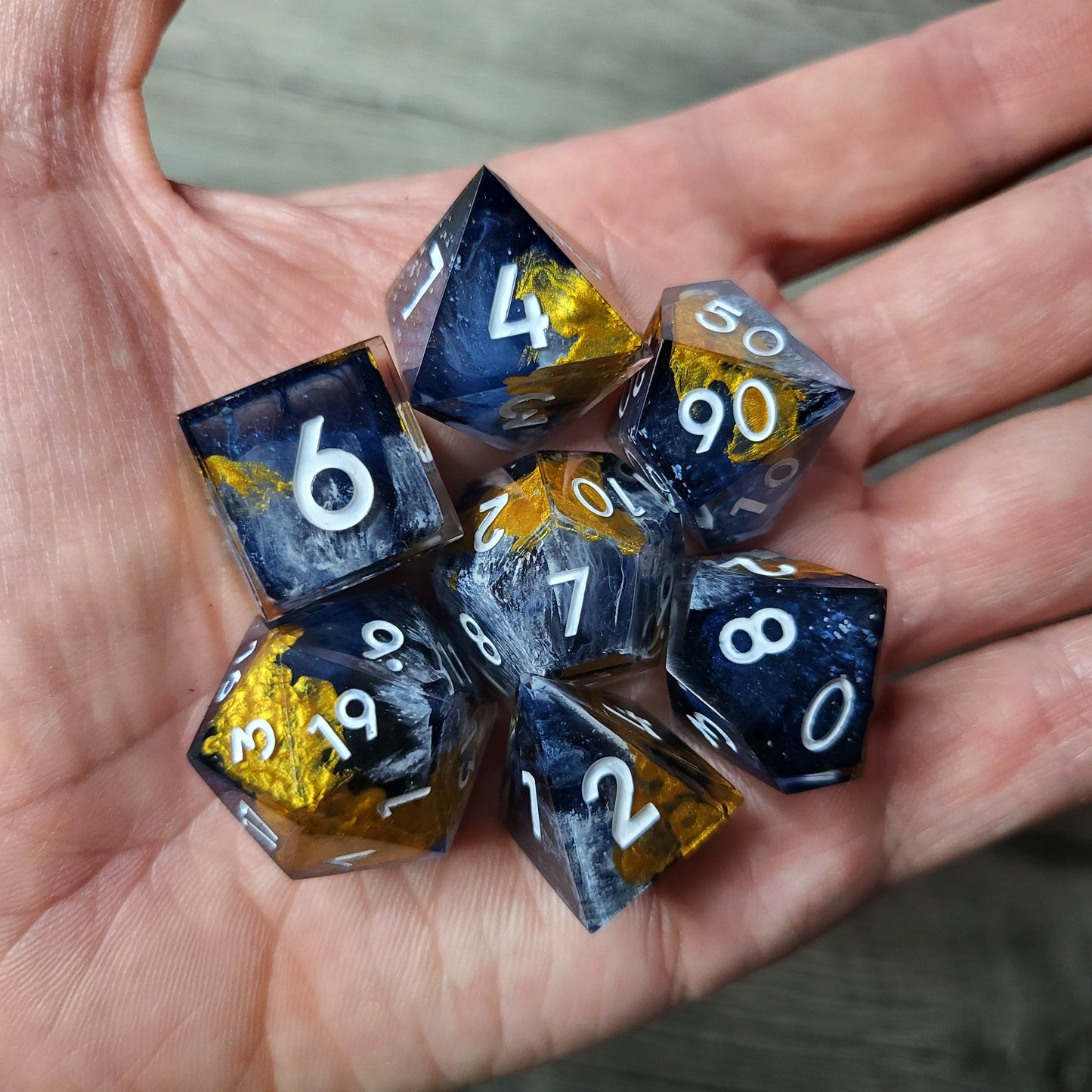 Dice set for role playing for Dungeons and Dragons