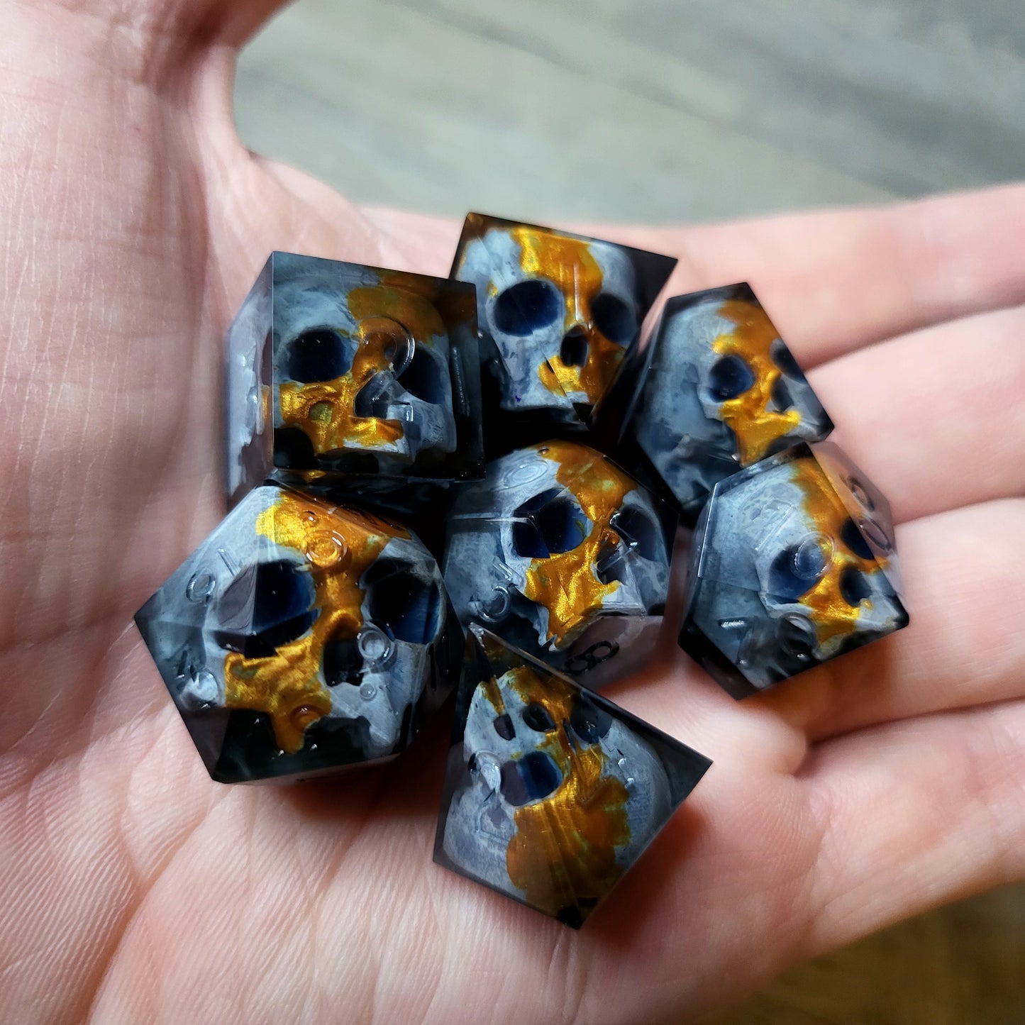 Dice set for role playing for Dungeons and Dragons