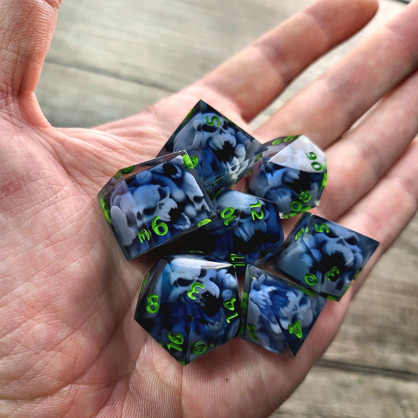 Dnd Dice set for role playing for Dungeons and Dragons