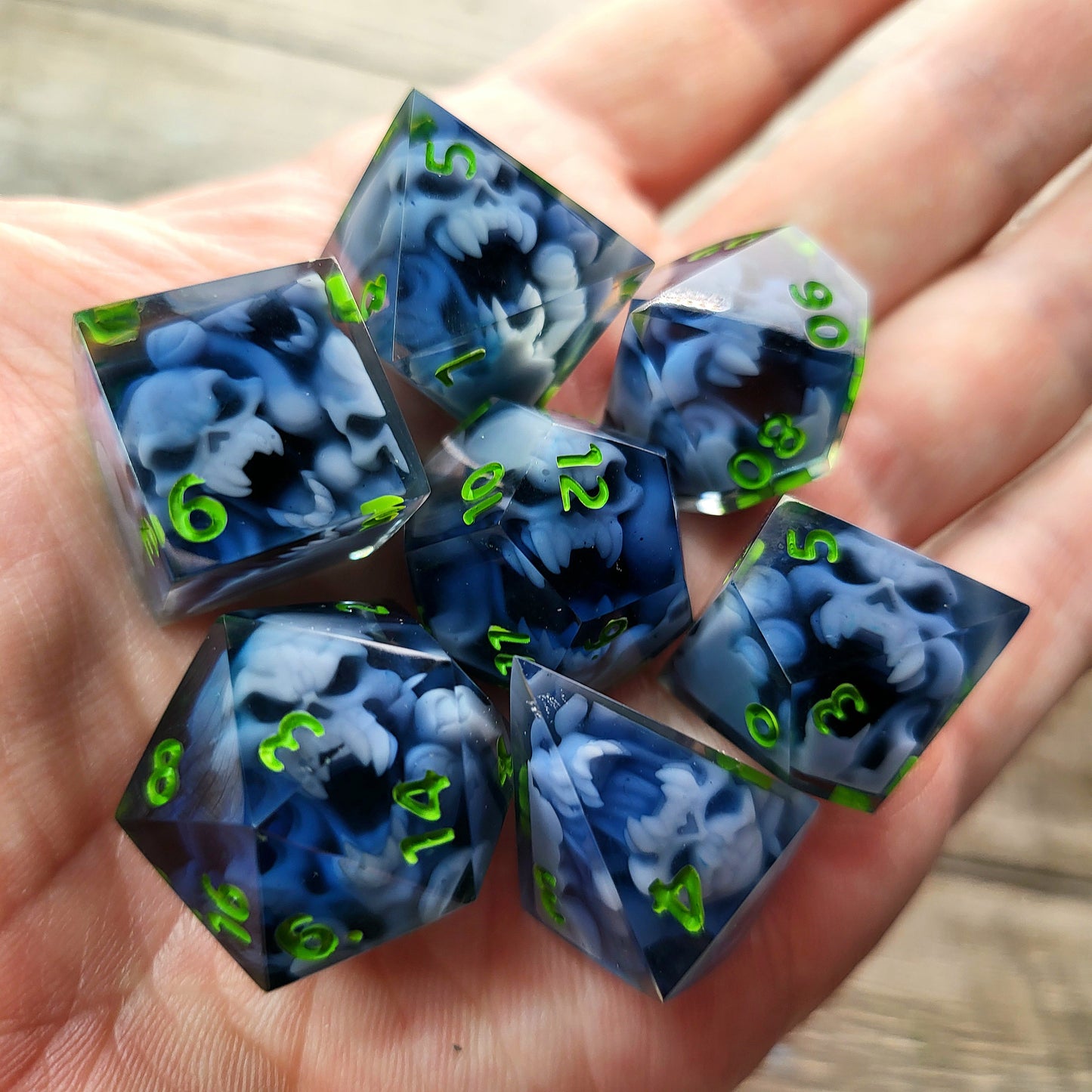Dnd Dice set for role playing for Dungeons and Dragons