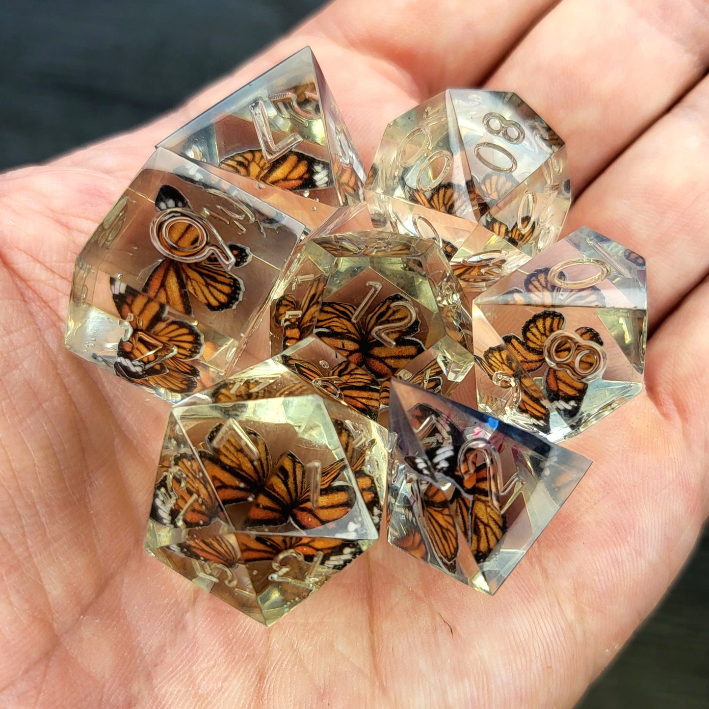 Dnd Dice set for role playing for Dungeons and Dragons
