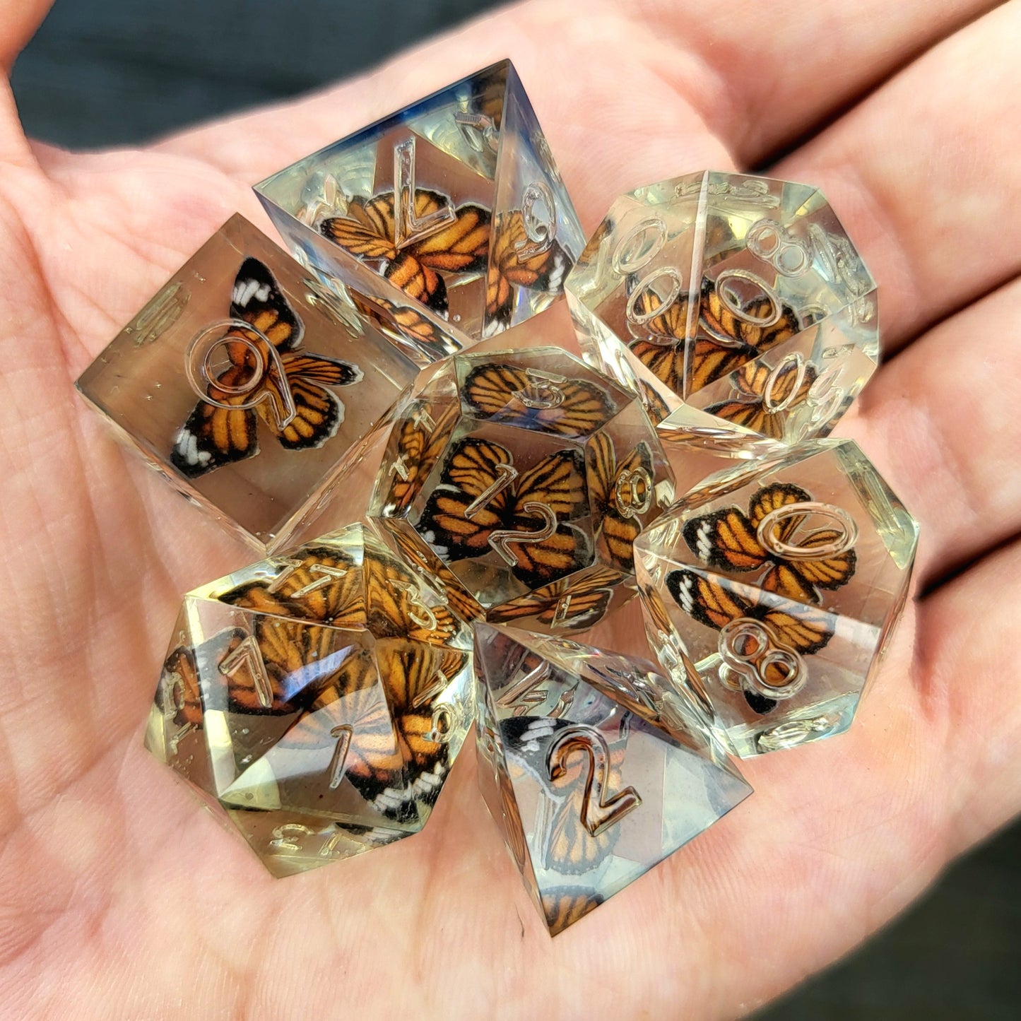 Dnd Dice set for role playing for Dungeons and Dragons
