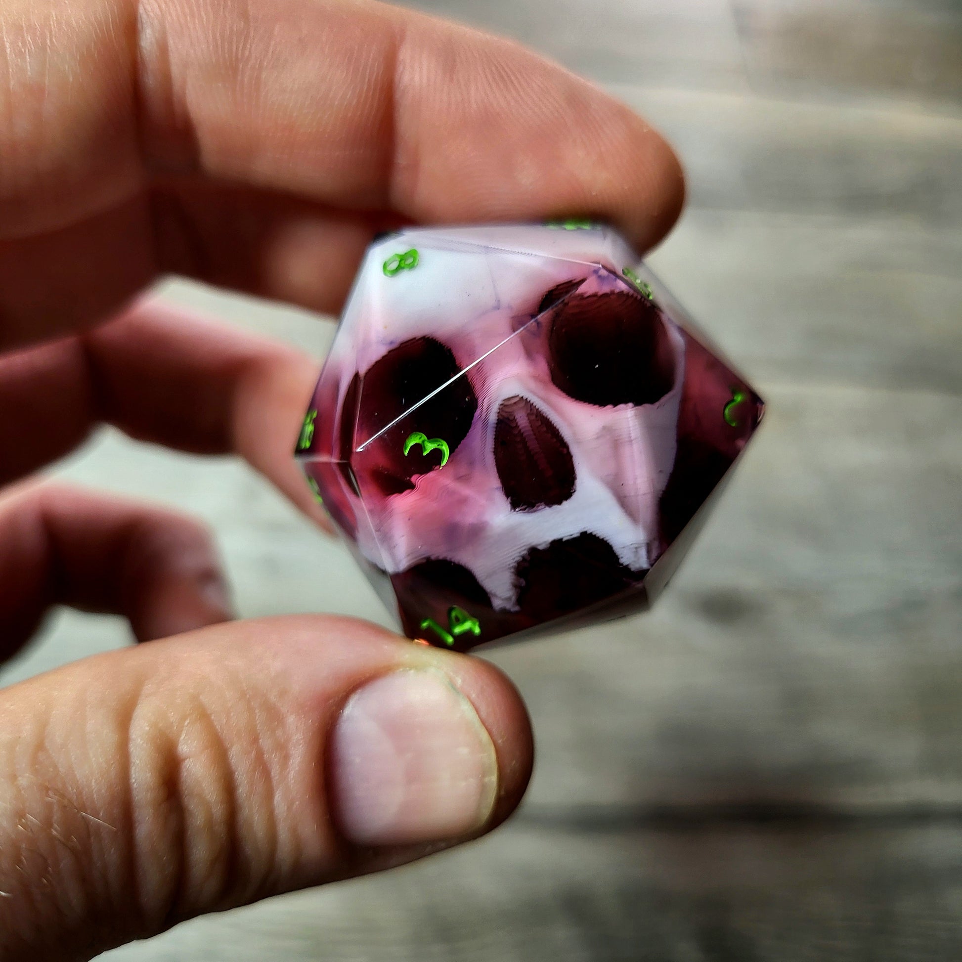 Dnd Dice set for role playing for Dungeons and Dragons