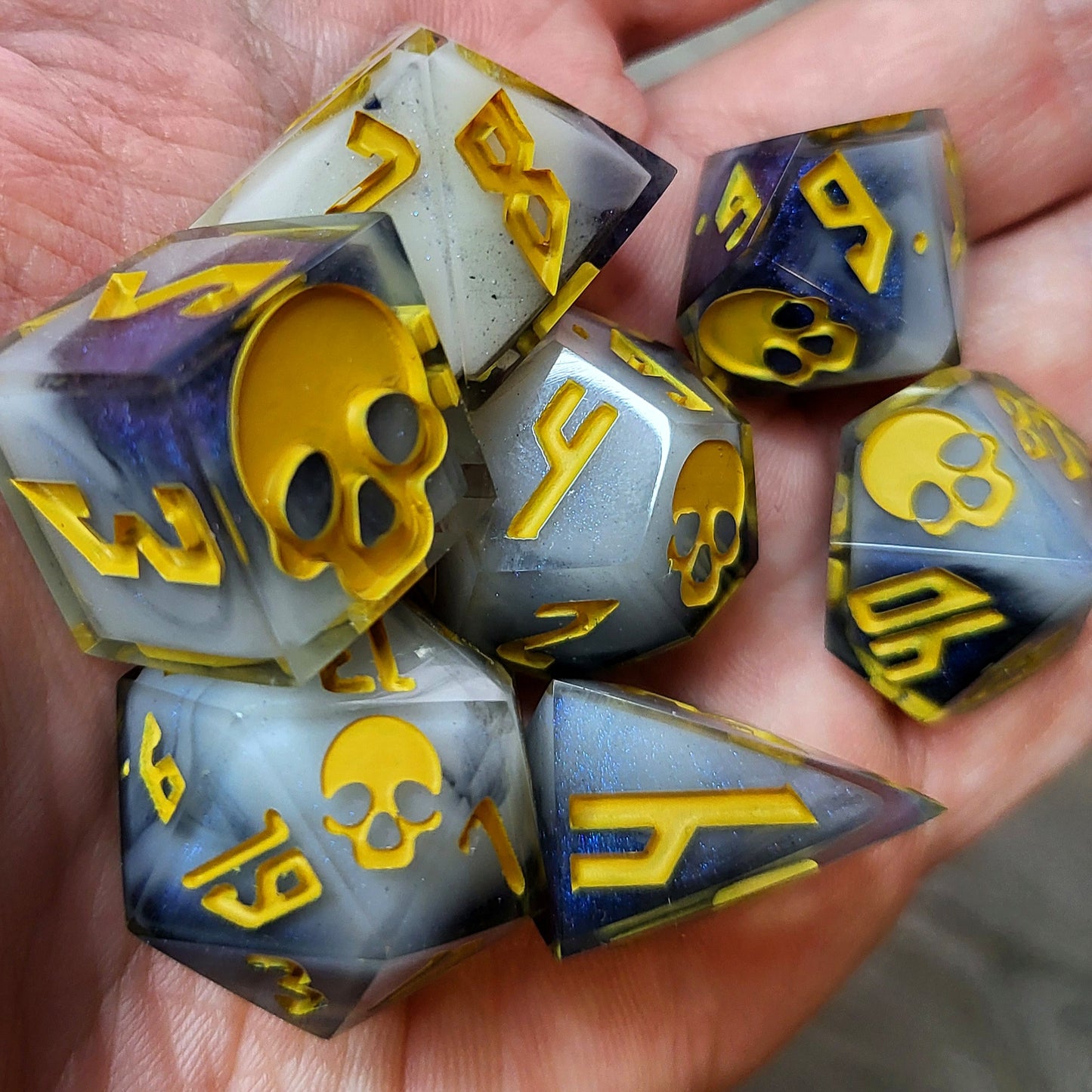 Dice set for role playing for Dungeons and Dragons