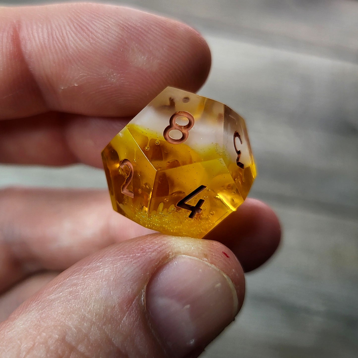 Dice set for role playing for Dungeons and Dragons