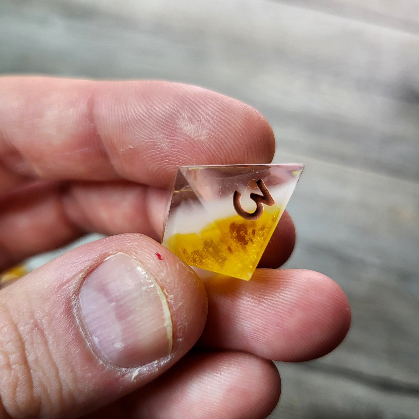 Dice set for role playing for Dungeons and Dragons