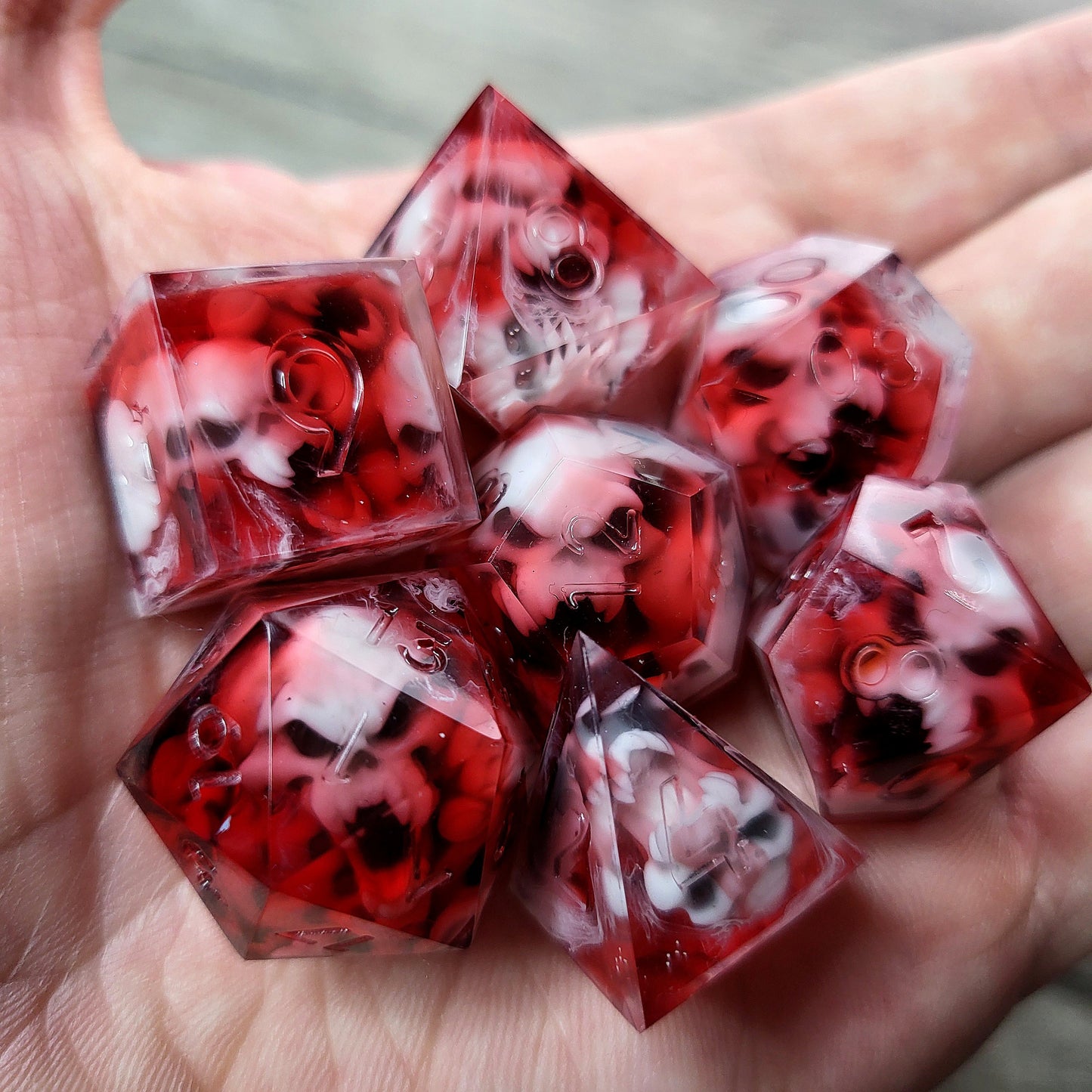 Dice set for role playing for Dungeons and Dragons