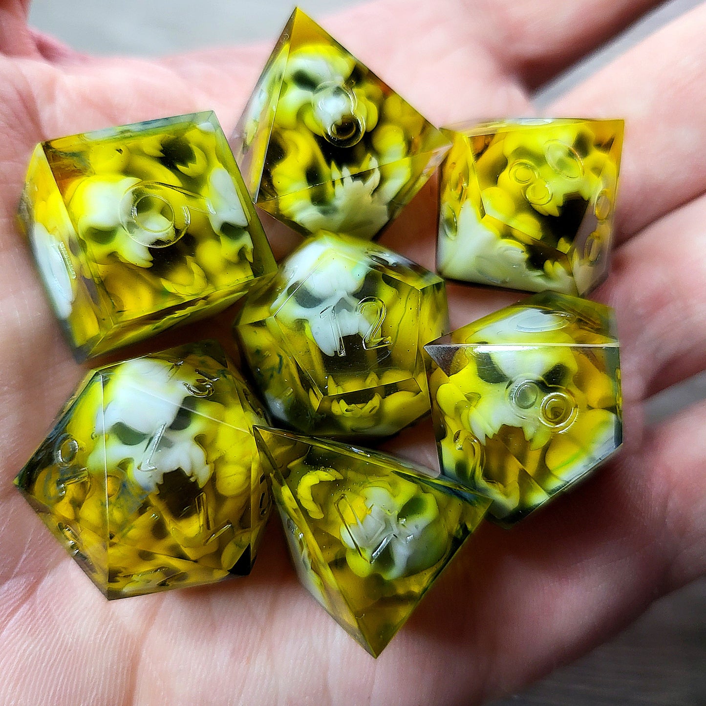 Dice set for role playing for Dungeons and Dragons