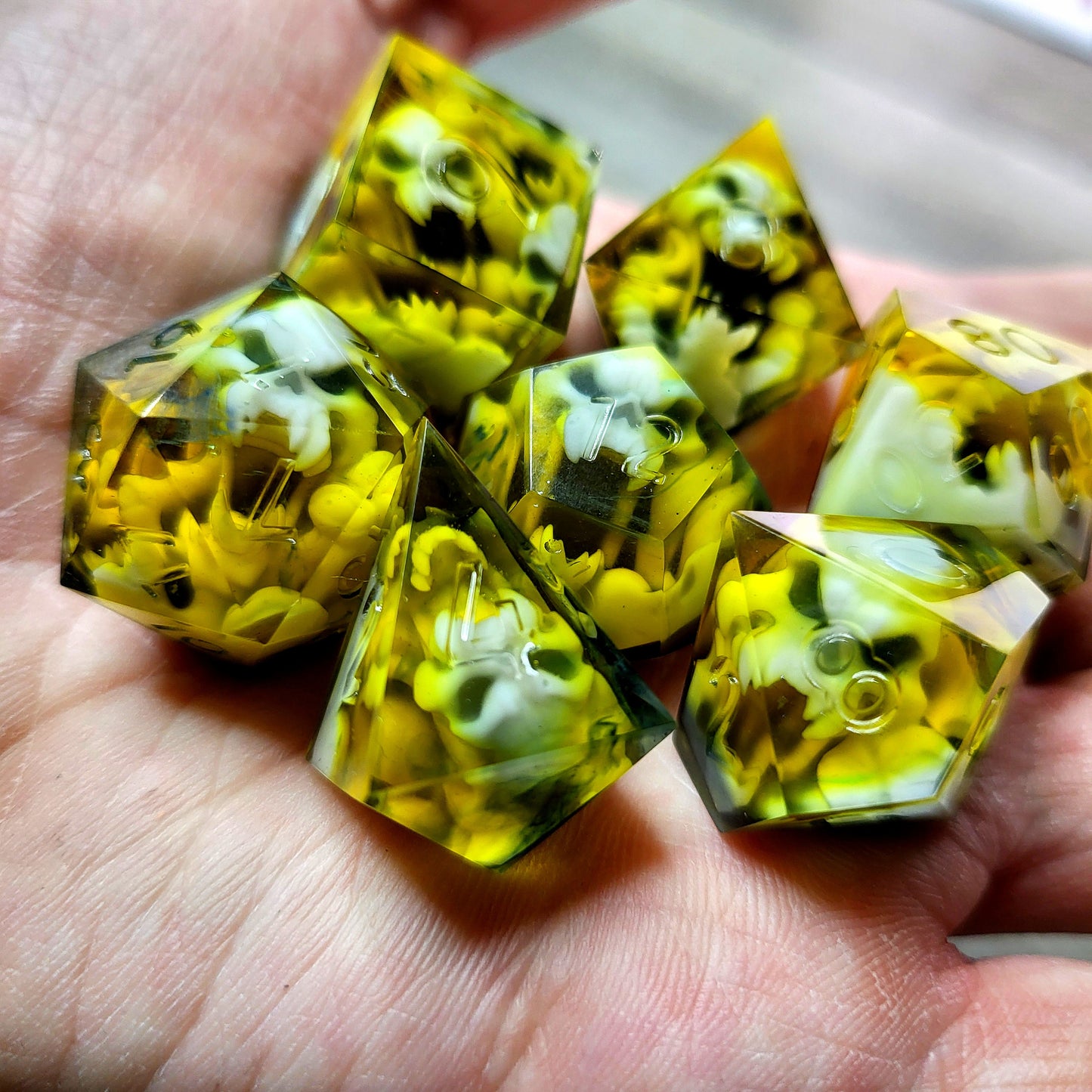 Dice set for role playing for Dungeons and Dragons