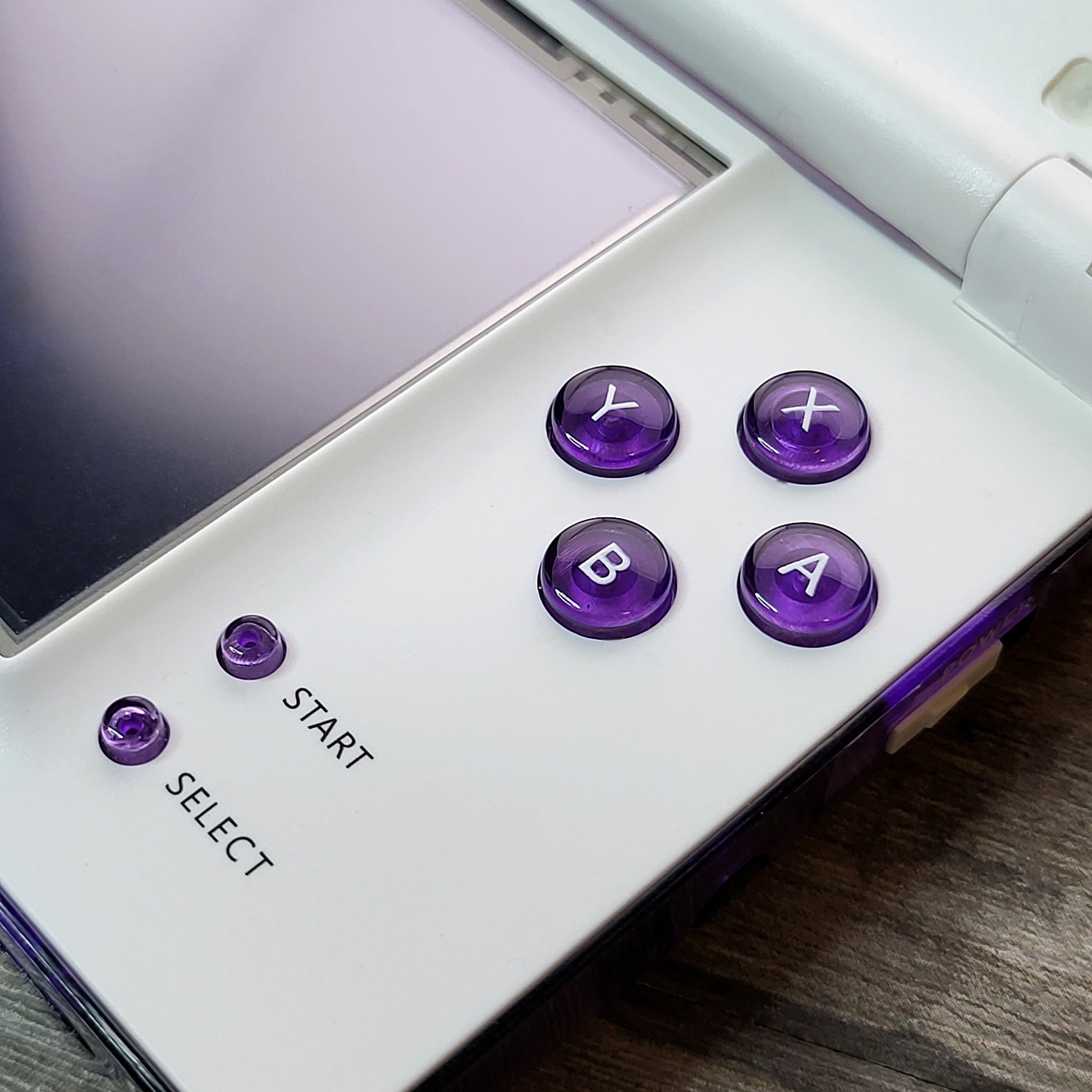 Custom Nintendo DS Lite console in Pokemon Gengar style