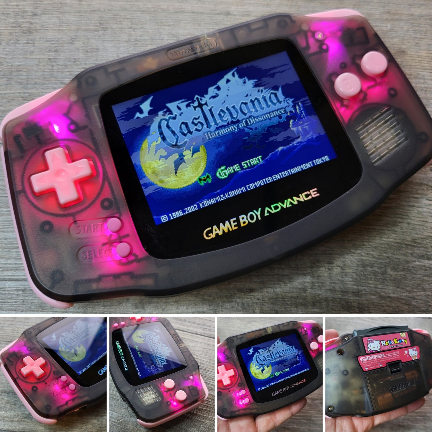 Nintendo gameboy advance ips console