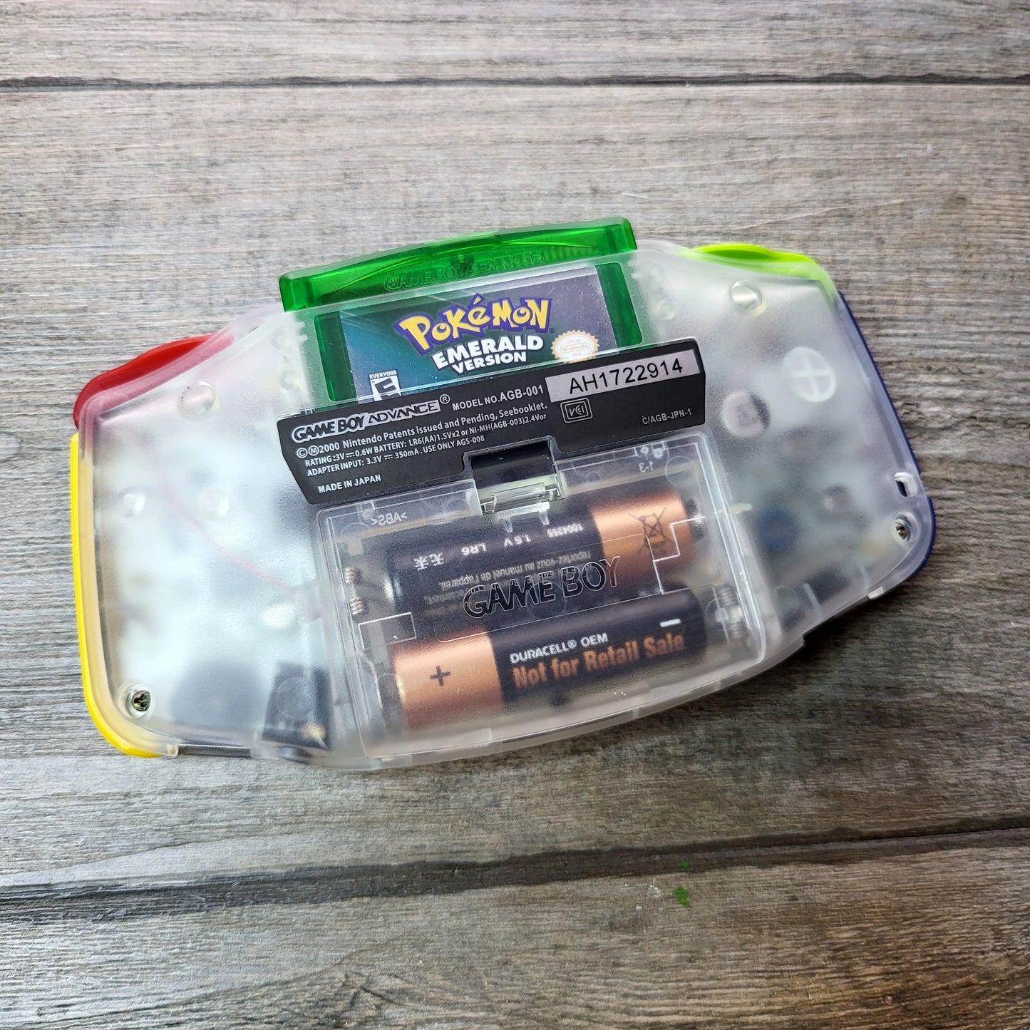 Nintendo gameboy advance ips console