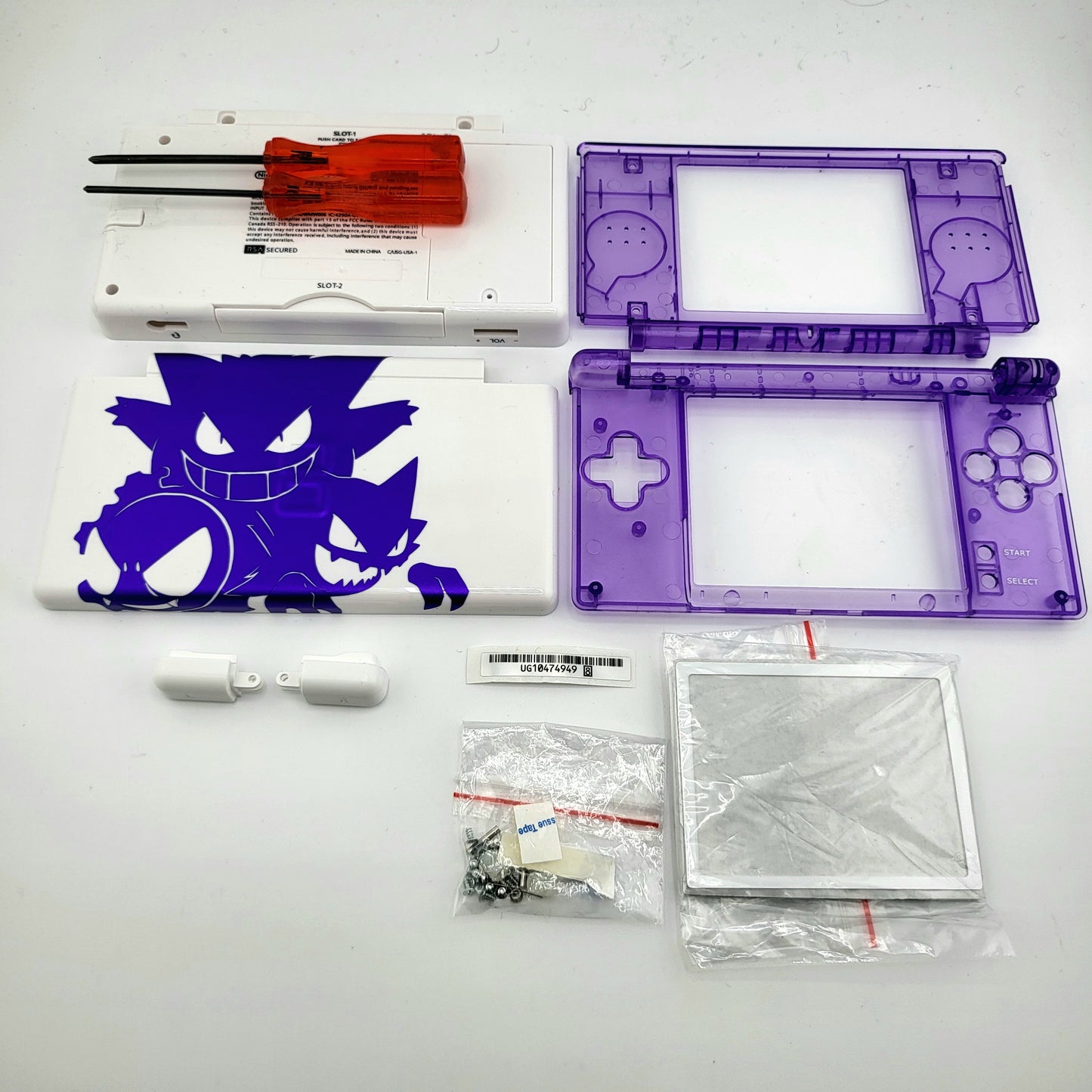 Shell for Nintendo ds lite in gengar style