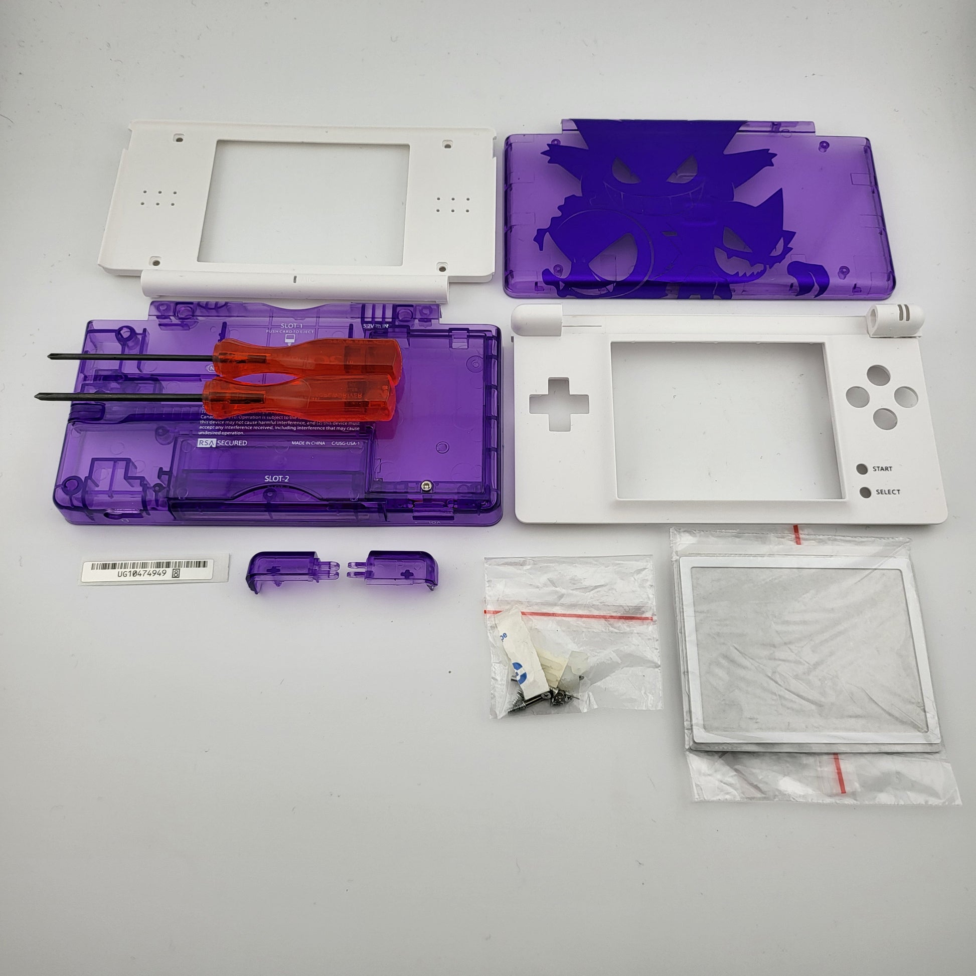 Shell for Nintendo ds lite in gengar style