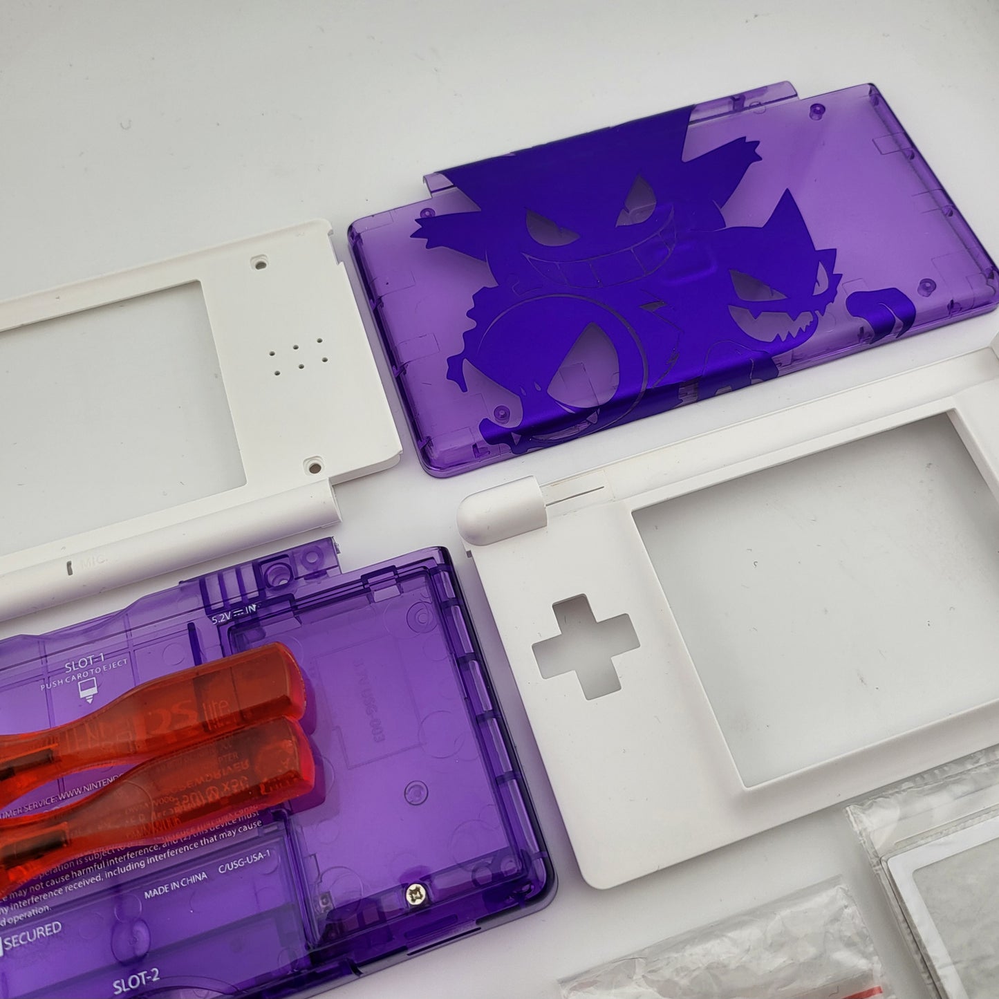 Shell for Nintendo ds lite in gengar style