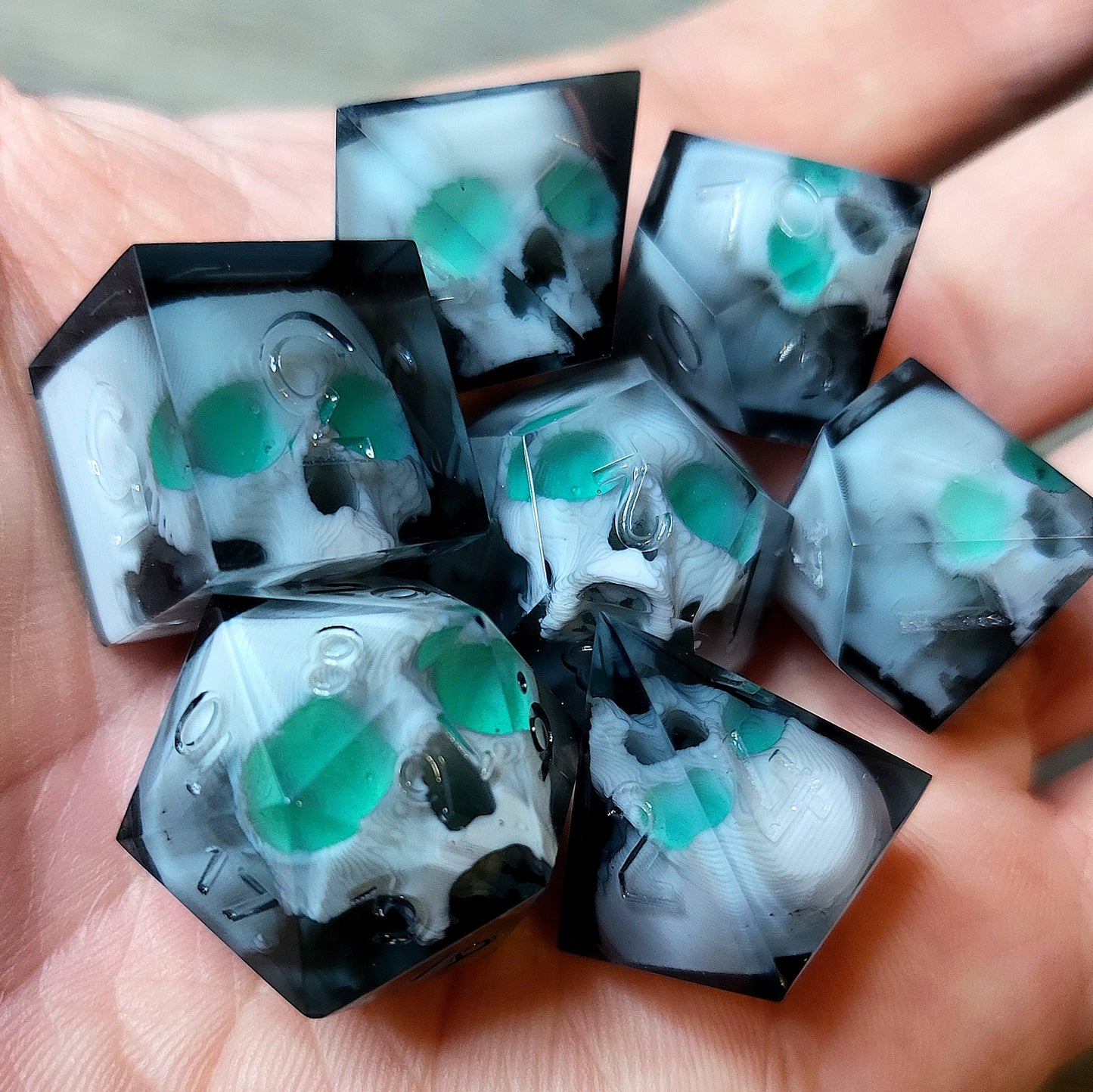 Dice set for role playing for Dungeons and Dragons