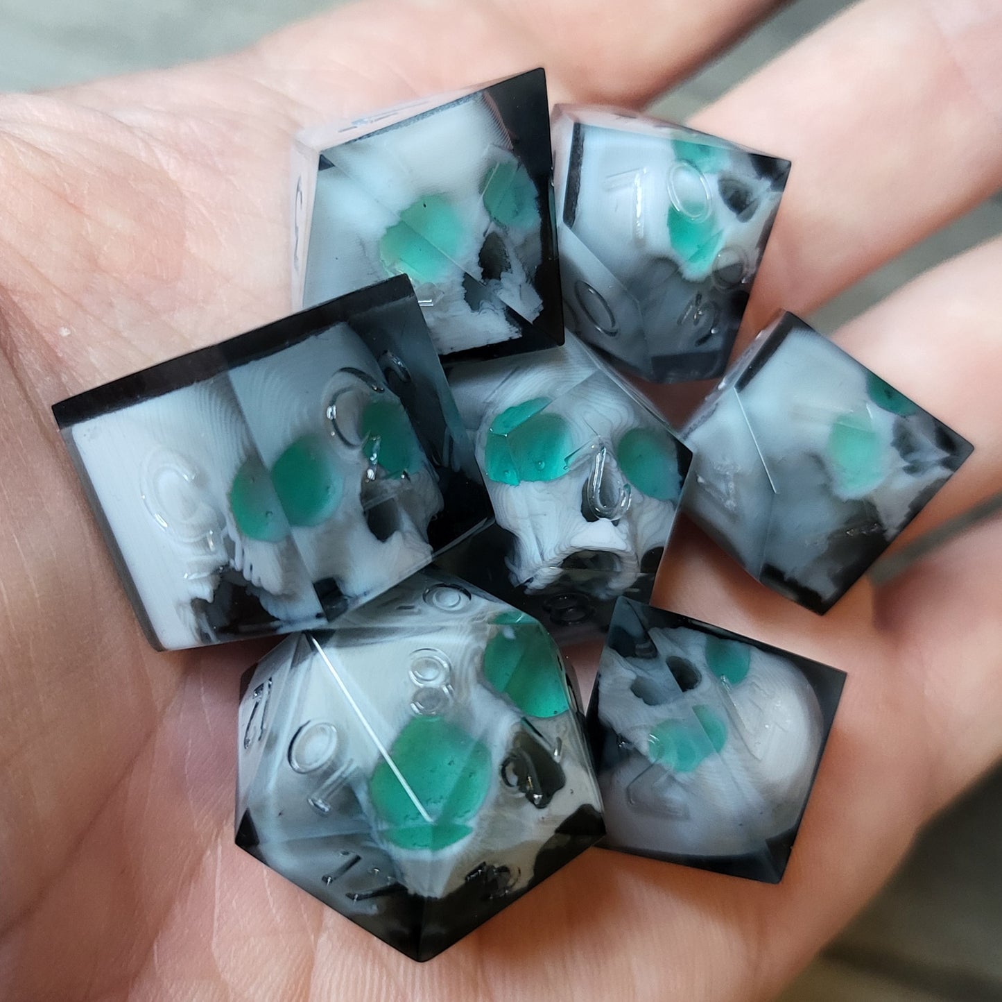 Dice set for role playing for Dungeons and Dragons