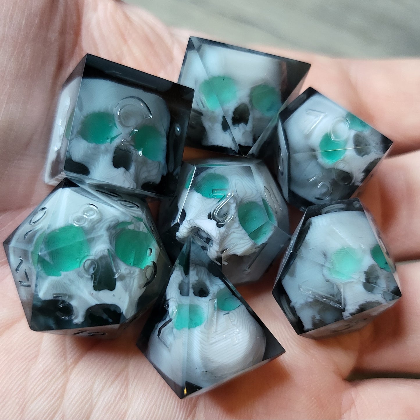 Dice set for role playing for Dungeons and Dragons