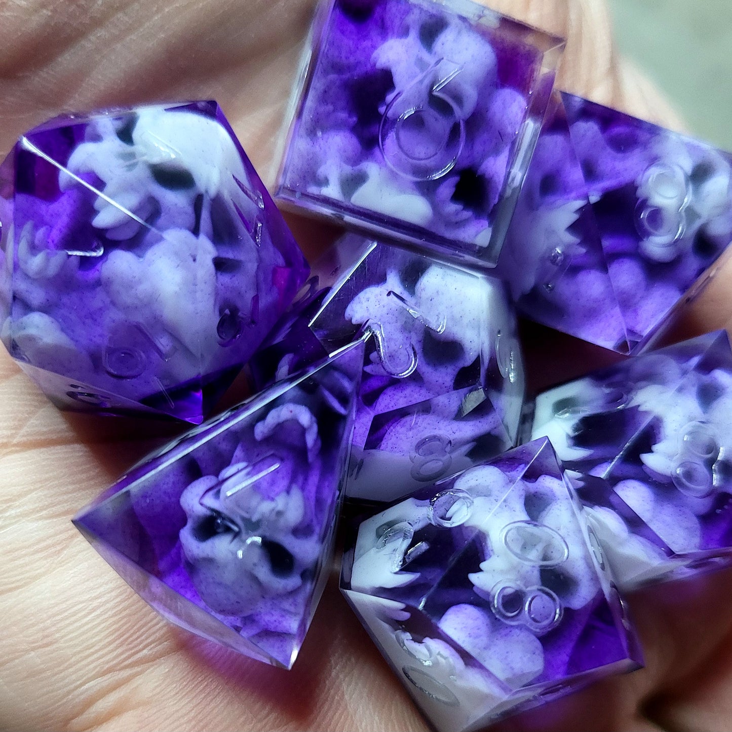 Dice set for role playing for Dungeons and Dragons