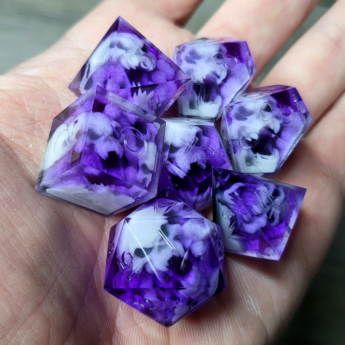 Dice set for role playing for Dungeons and Dragons