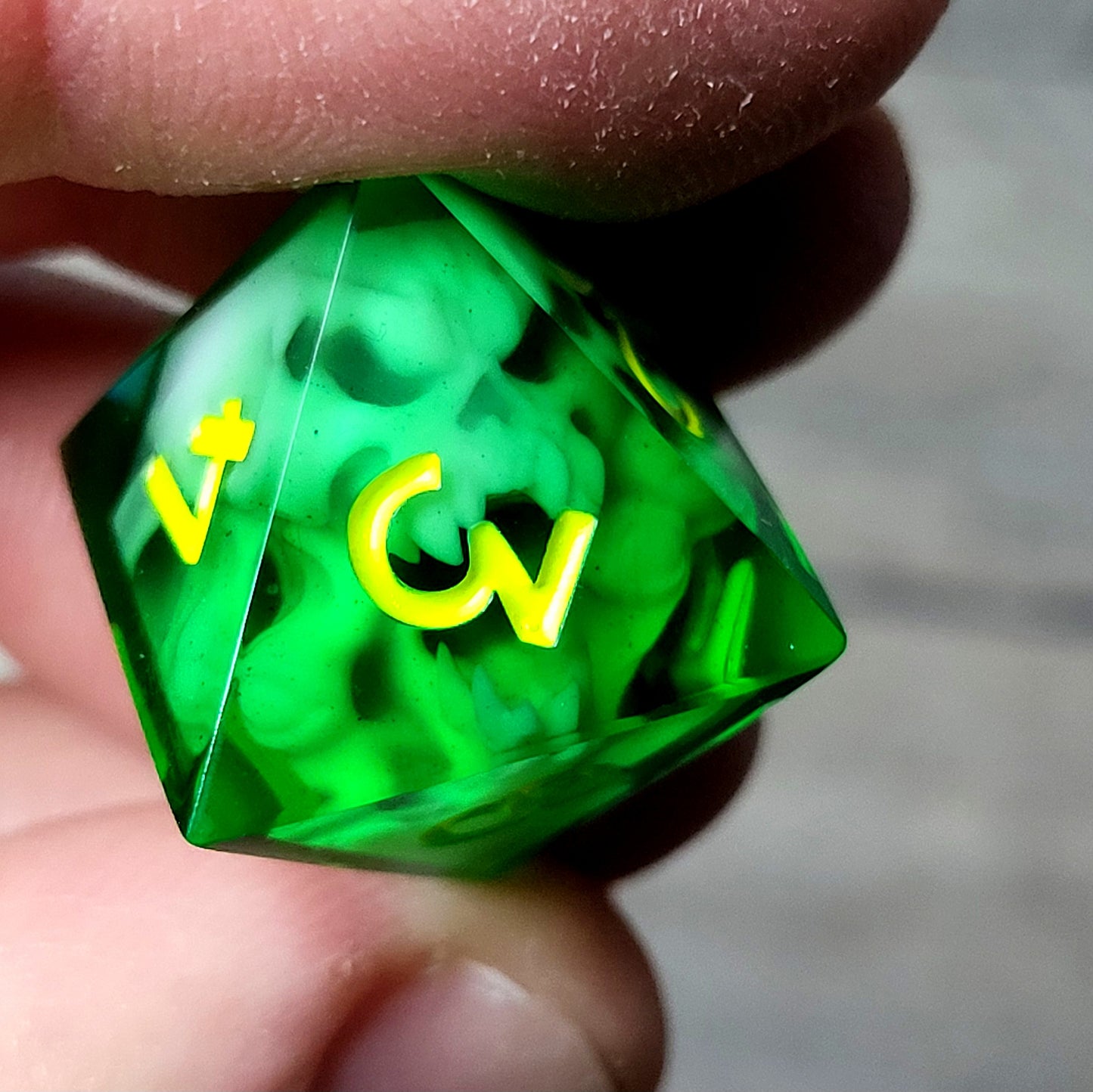Dice set for role playing for Dungeons and Dragons