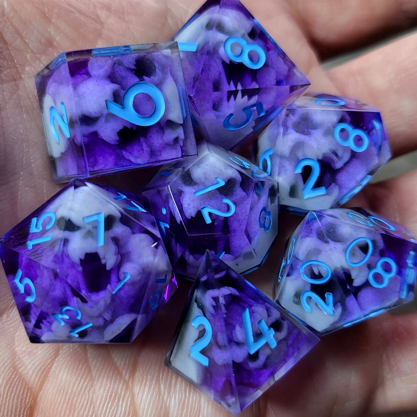 Dice set for role playing for Dungeons and Dragons