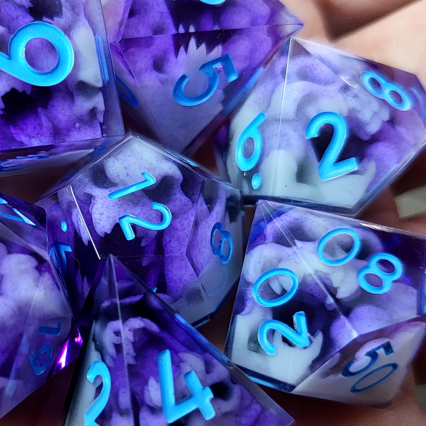 Dice set for role playing for Dungeons and Dragons