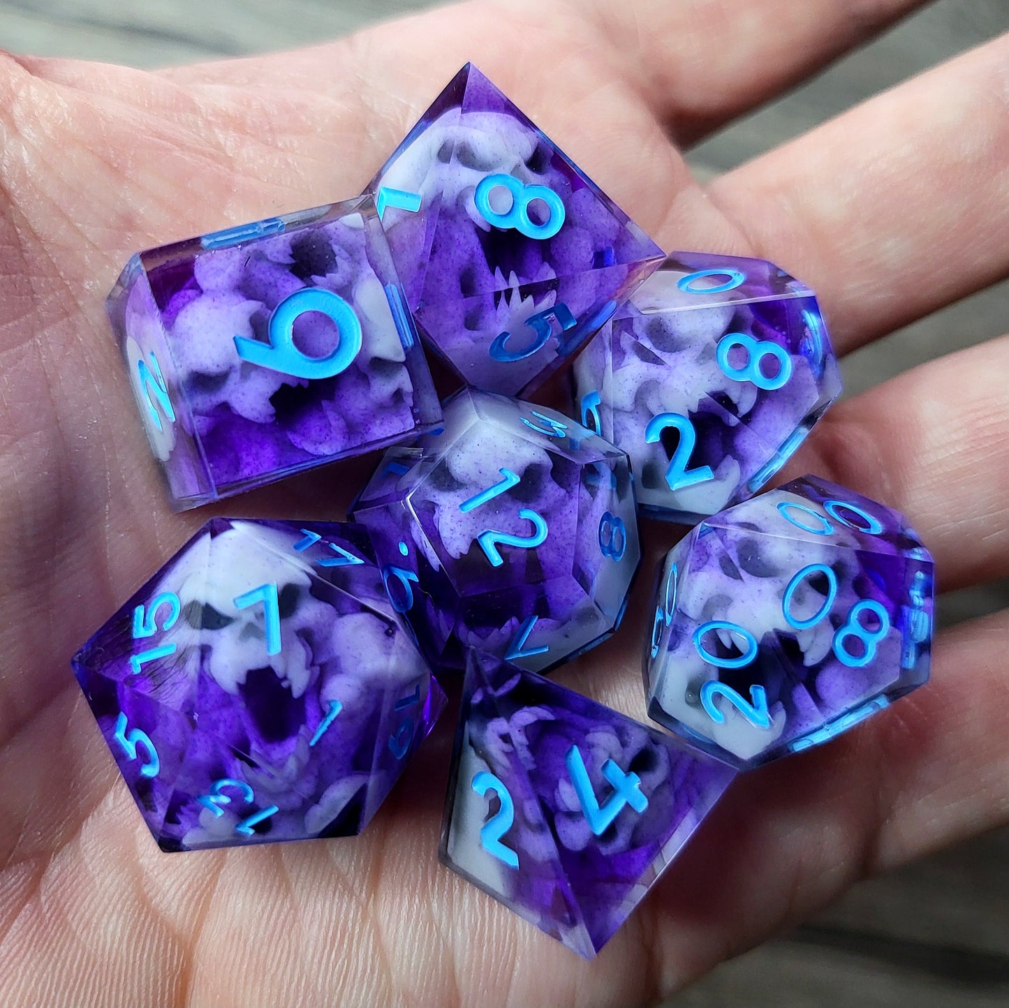 Dice set for role playing for Dungeons and Dragons