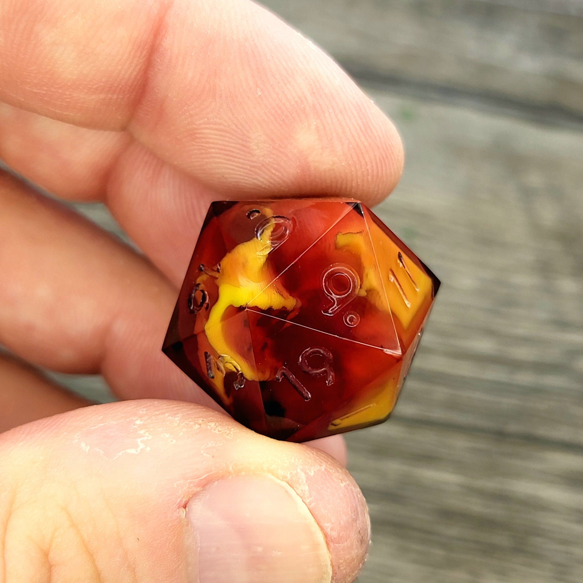 Dnd Dice set for role playing for Dungeons and Dragons