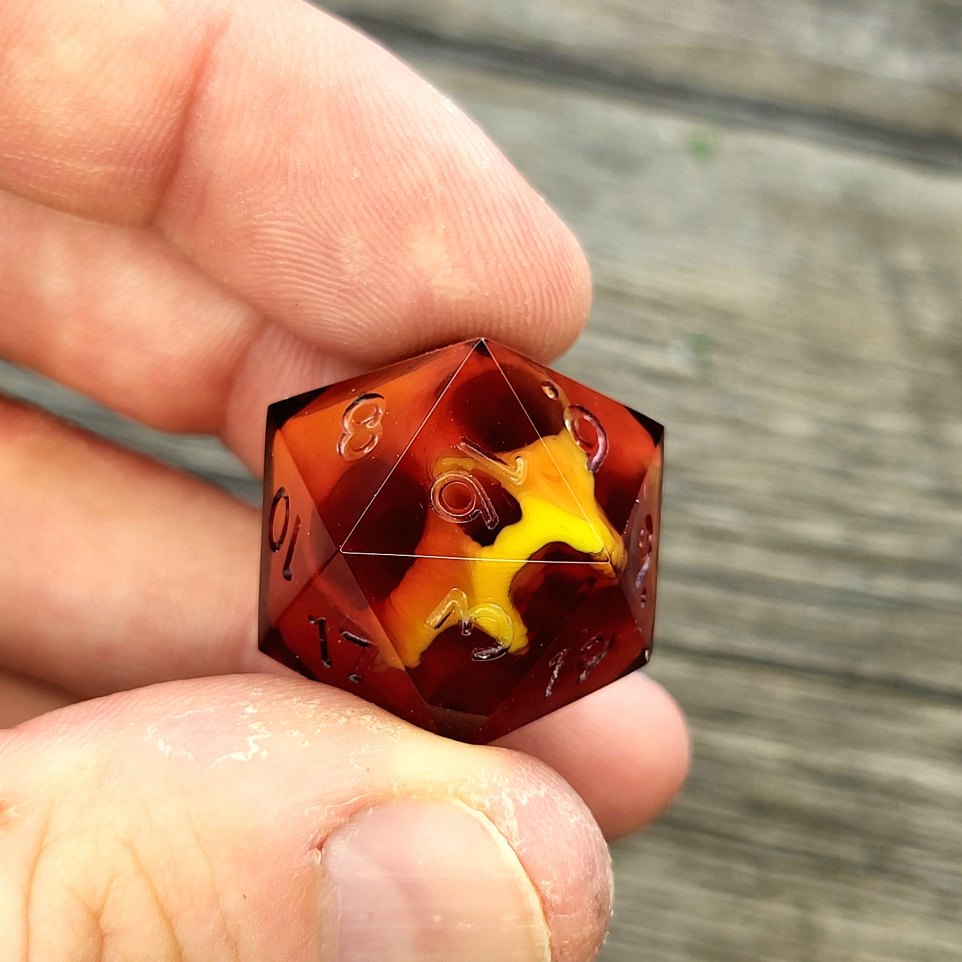 Dnd Dice set for role playing for Dungeons and Dragons