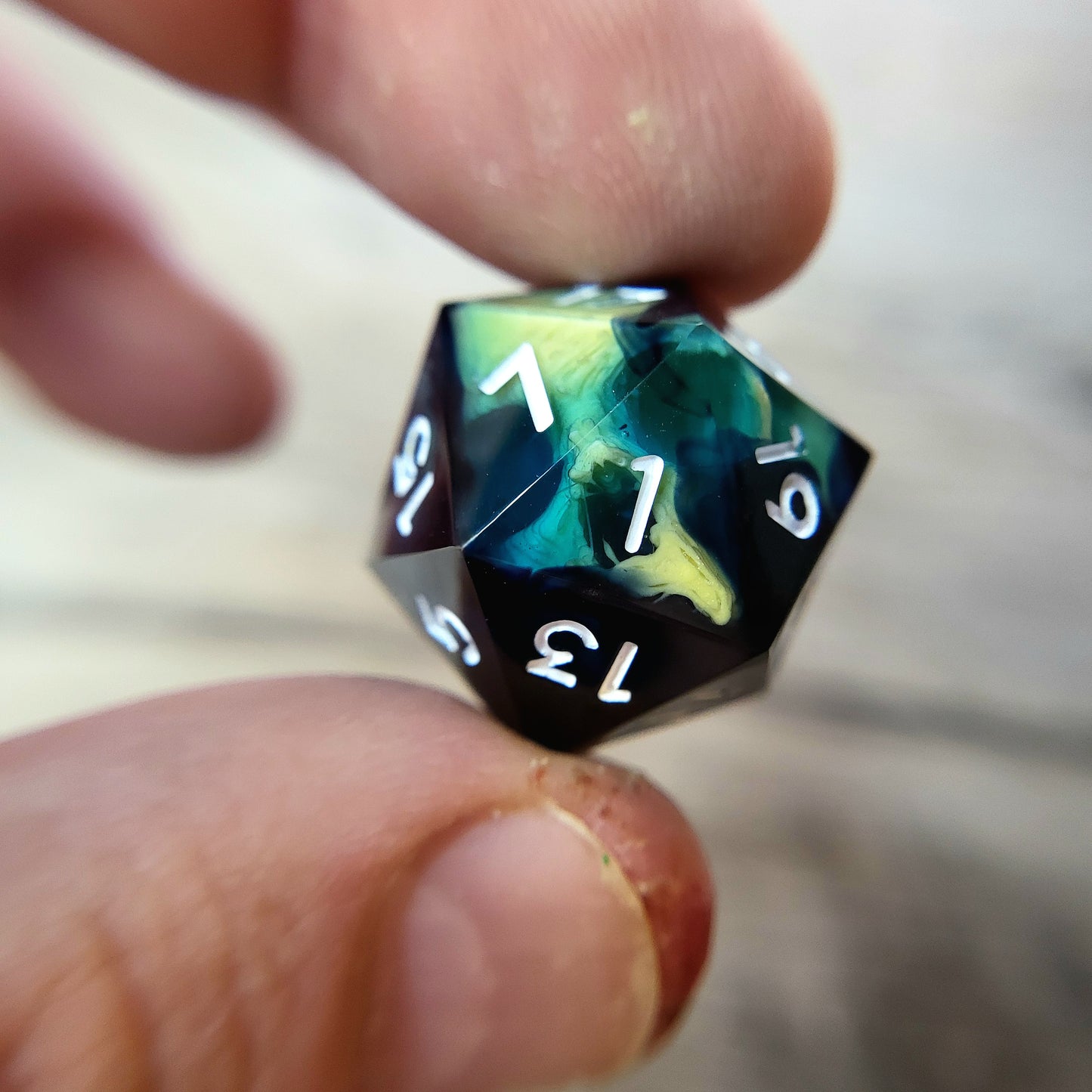 Dnd Dice set for role playing for Dungeons and Dragons