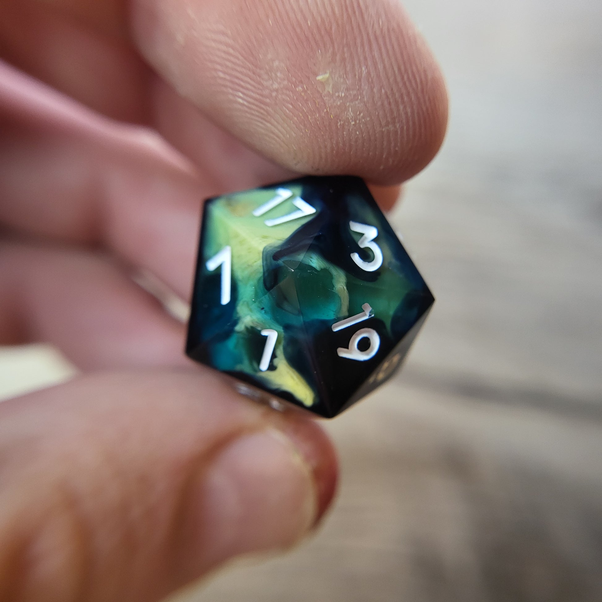 Dnd Dice set for role playing for Dungeons and Dragons