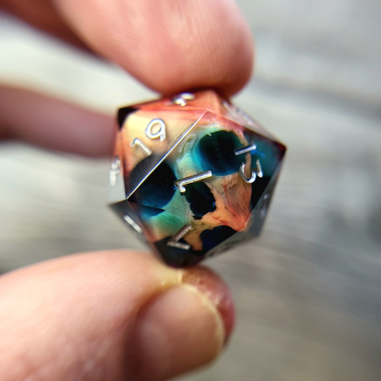 Dnd Dice set for role playing for Dungeons and Dragons
