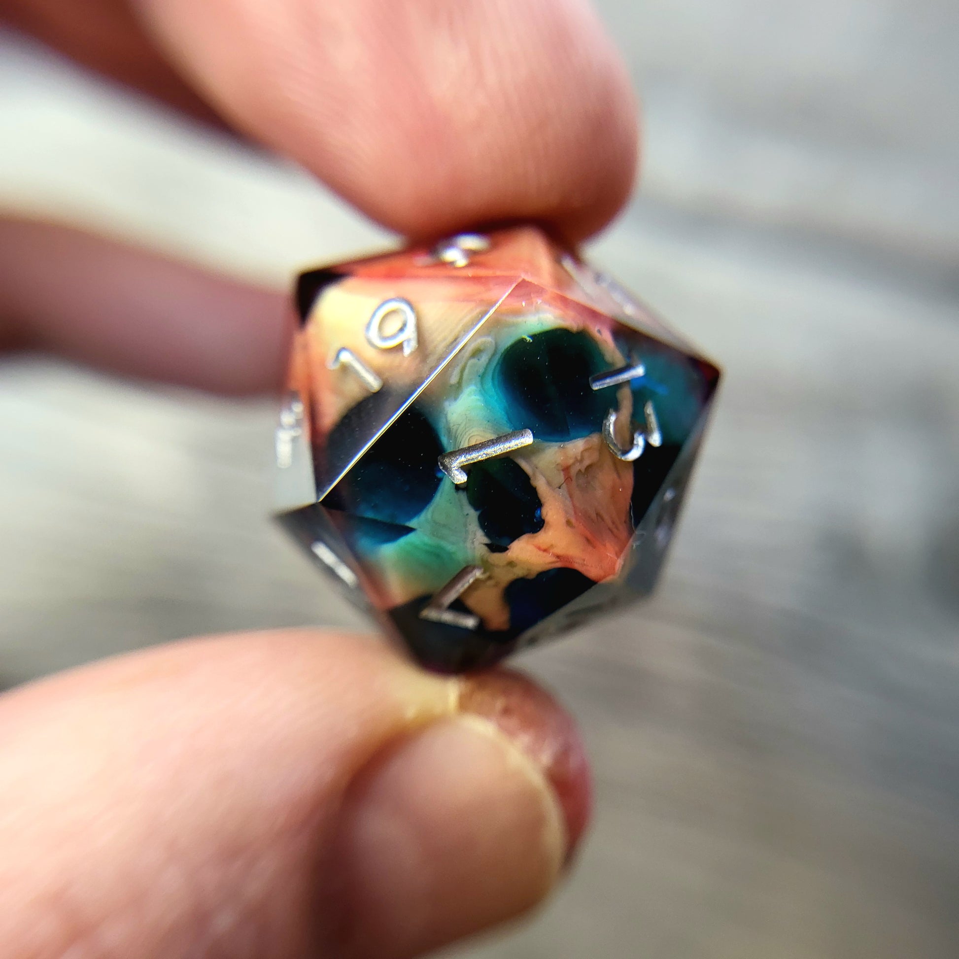 Dnd Dice set for role playing for Dungeons and Dragons