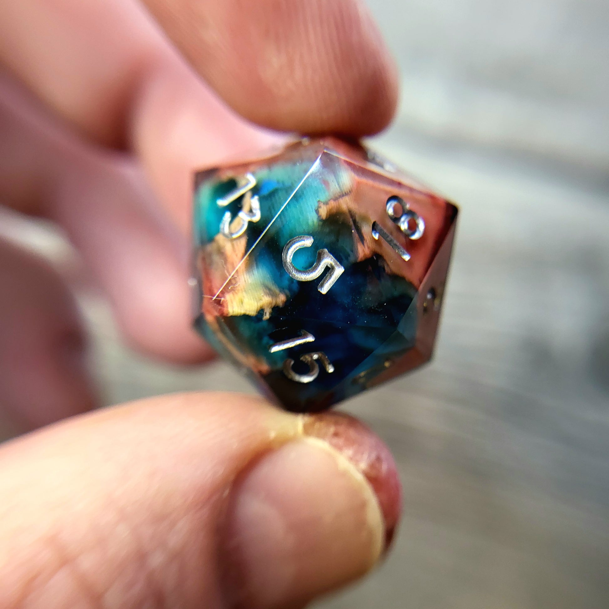 Dnd Dice set for role playing for Dungeons and Dragons
