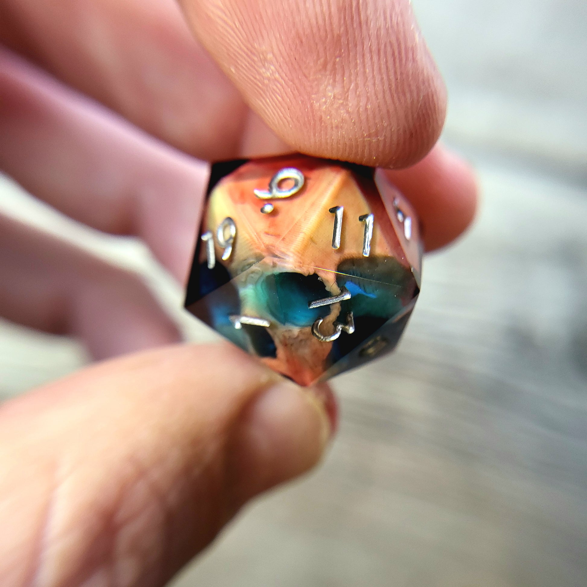 Dnd Dice set for role playing for Dungeons and Dragons