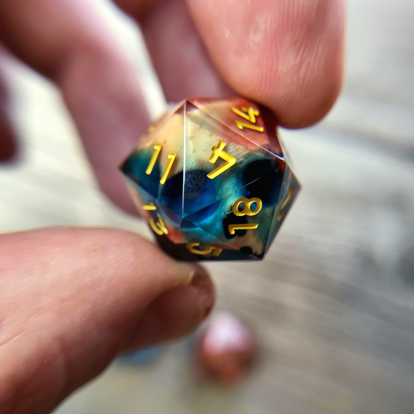 Dnd Dice set for role playing for Dungeons and Dragons