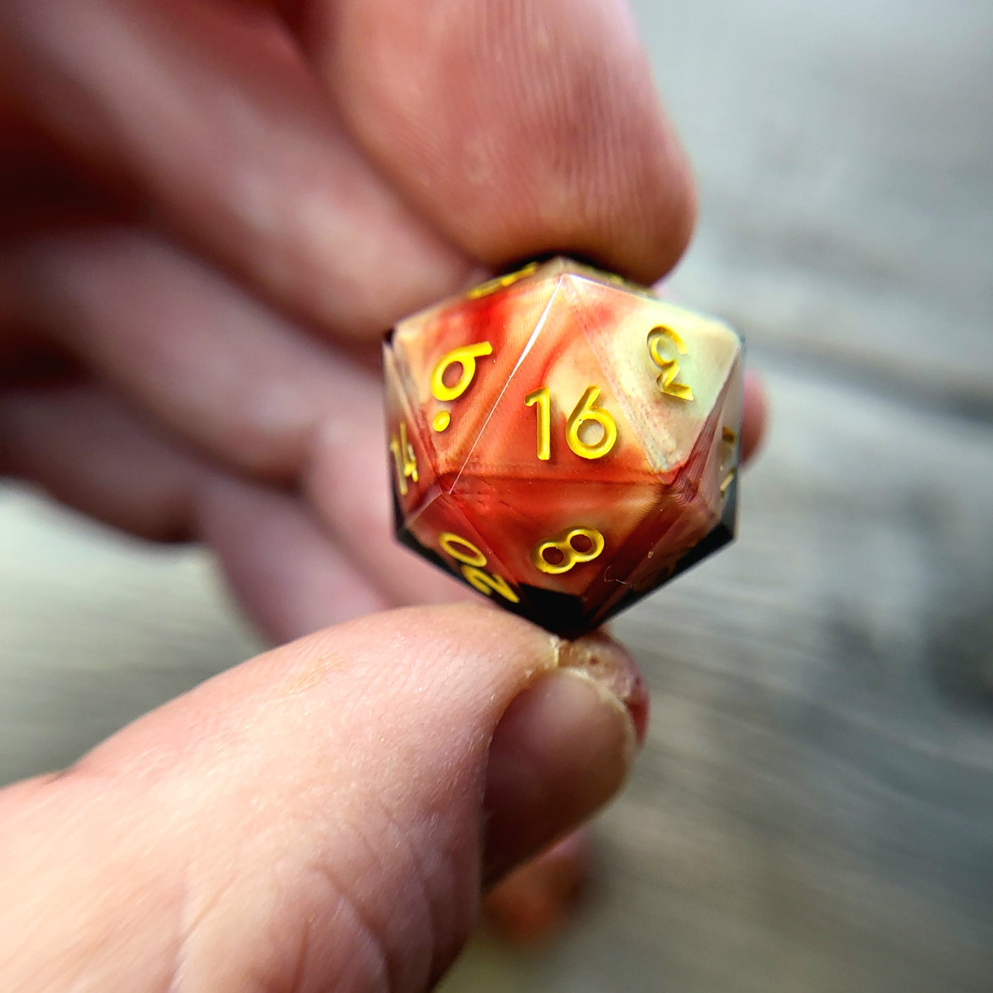 Dnd Dice set for role playing for Dungeons and Dragons