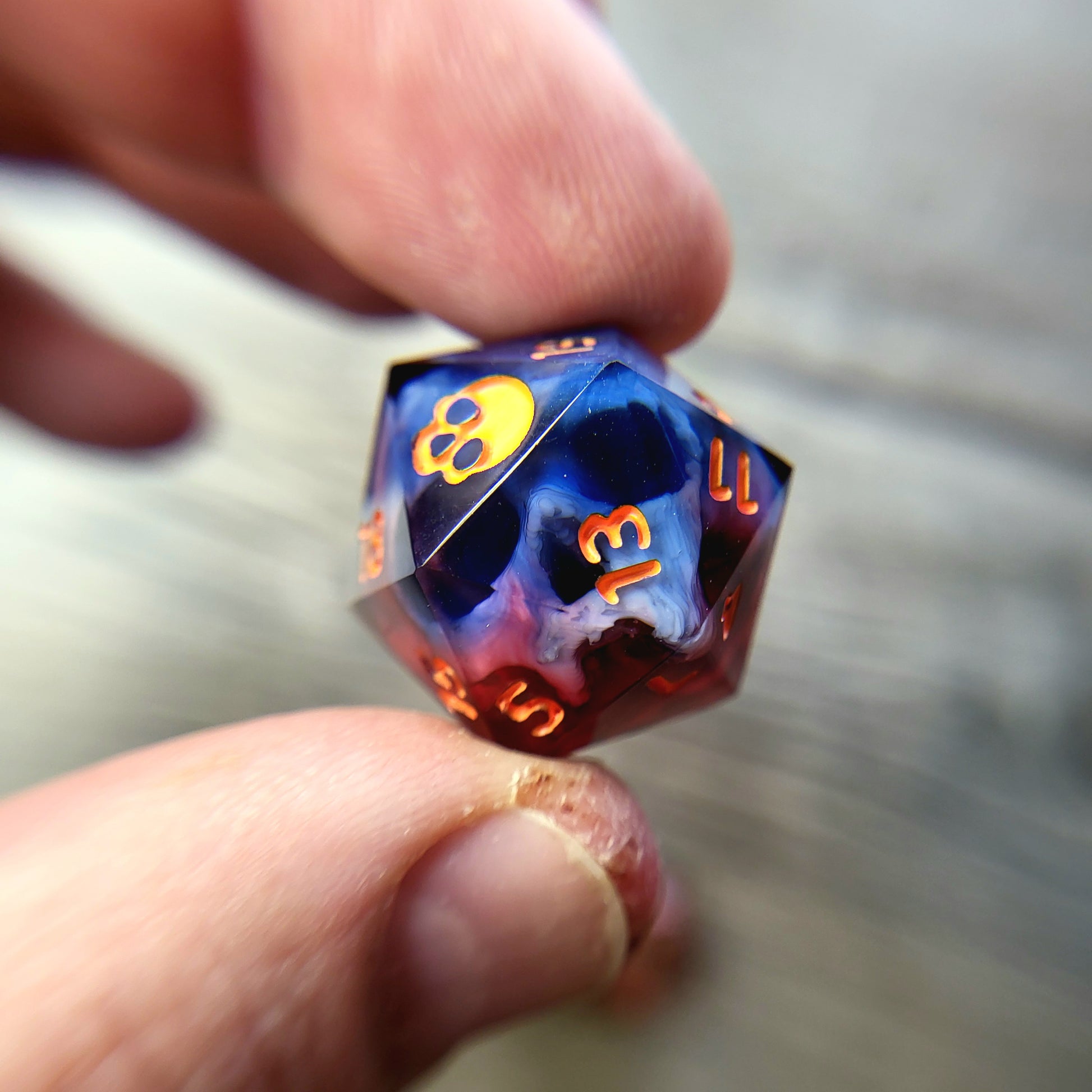 Dnd Dice set for role playing for Dungeons and Dragons
