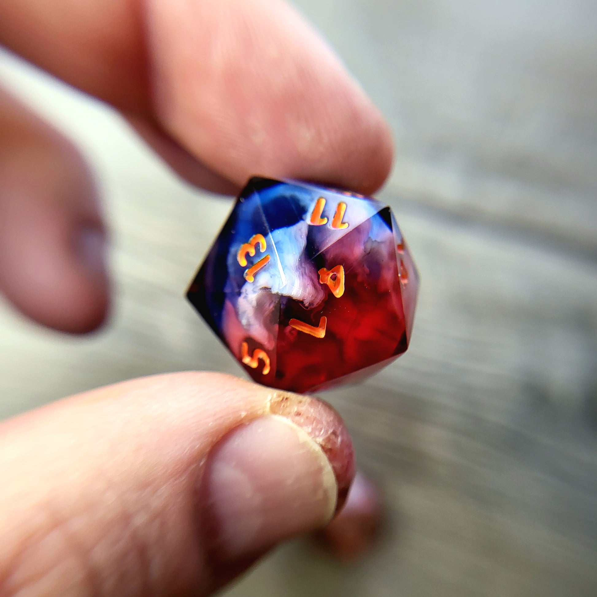 Dnd Dice set for role playing for Dungeons and Dragons