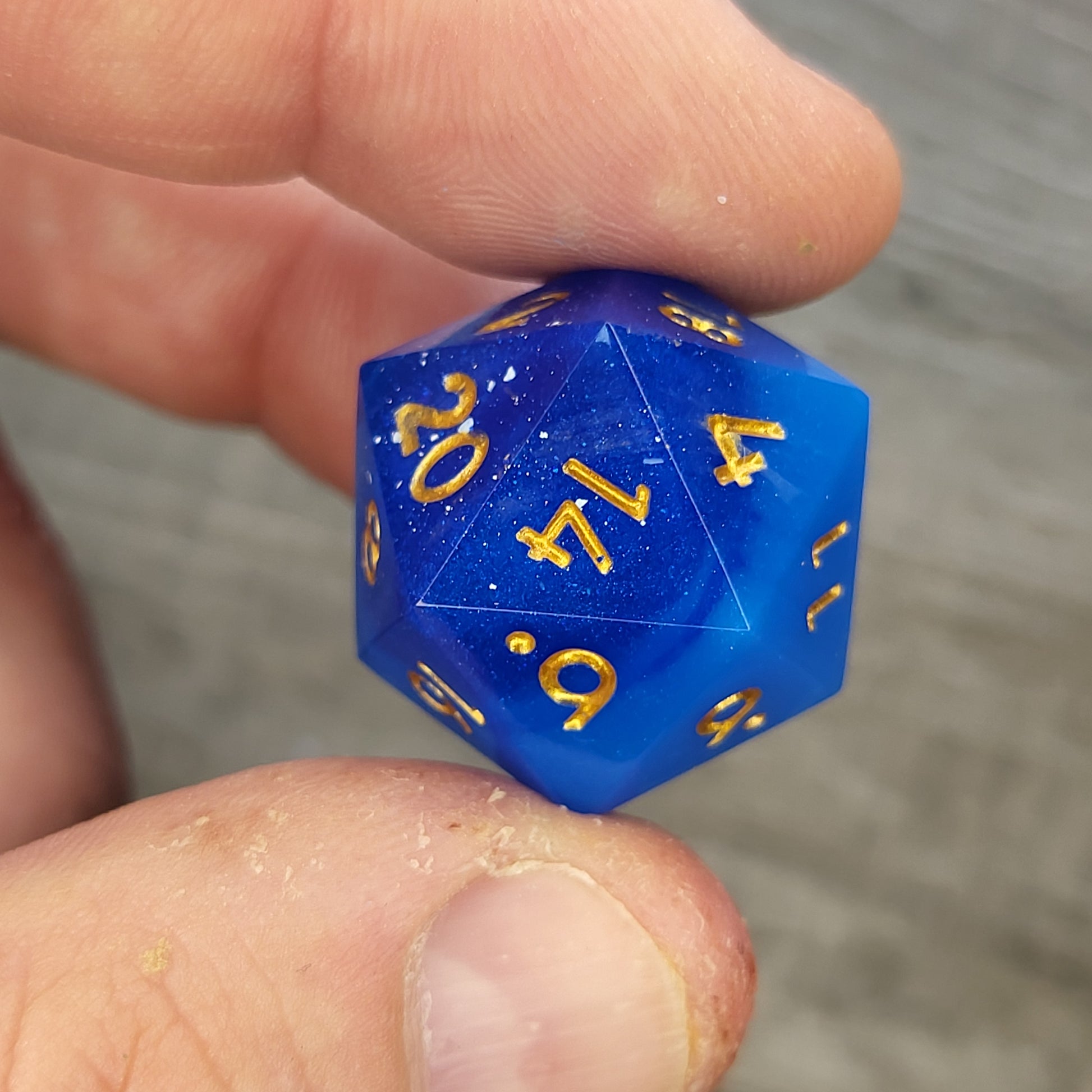 Dnd Dice set D20 for role playing for Dungeons and Dragons