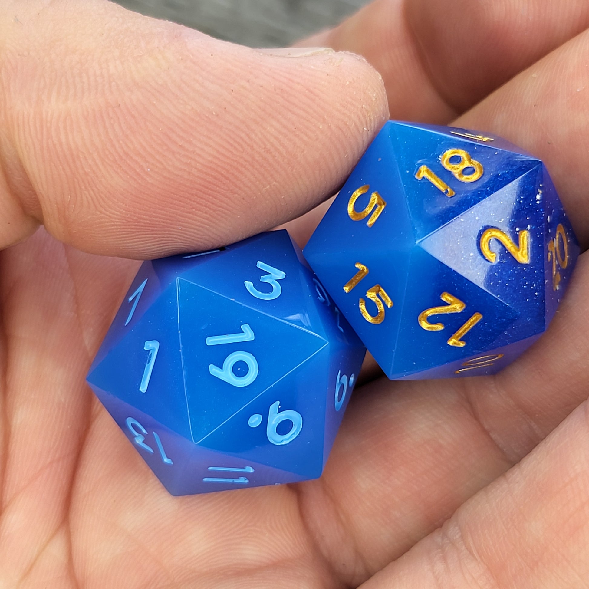 Dnd Dice set D20 for role playing for Dungeons and Dragons
